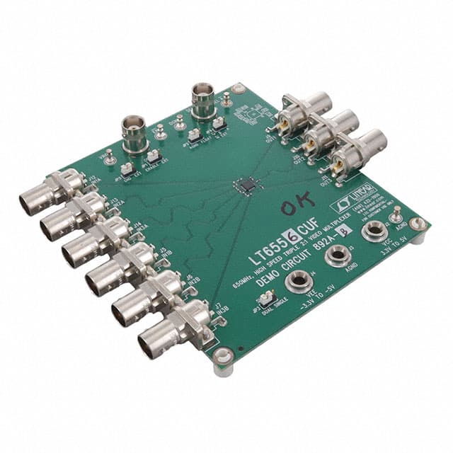 DC892A-B LT6556CUF - 650MHZ TRIPLE VIDEO