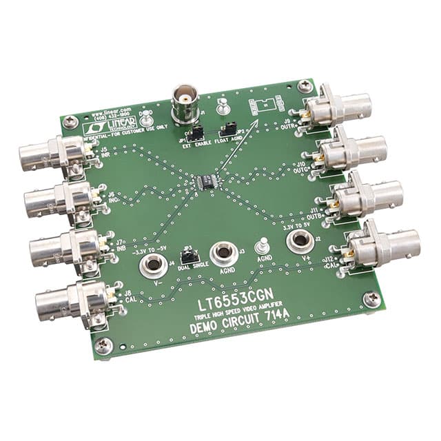 DC714A LT6553CGN - TRIPLE HIGH SPEED VI