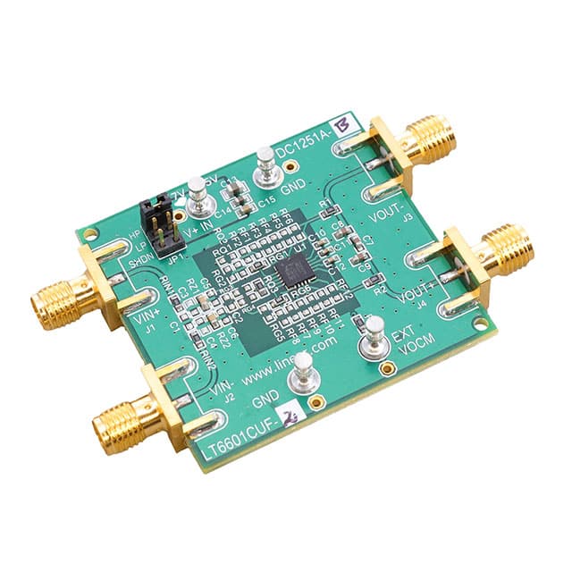 DC1251A-B LTC6601-2 - LOW POWER, LOW DISTO