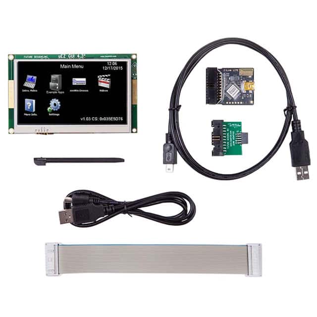 UEZGUI-4088-43WQH 4.3 RES TOUCH LCD GUI DEV KIT