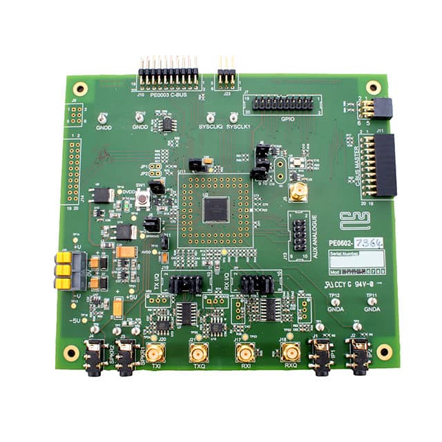 PE0602-7364 EVALUATION BOARD FOR CMX7364