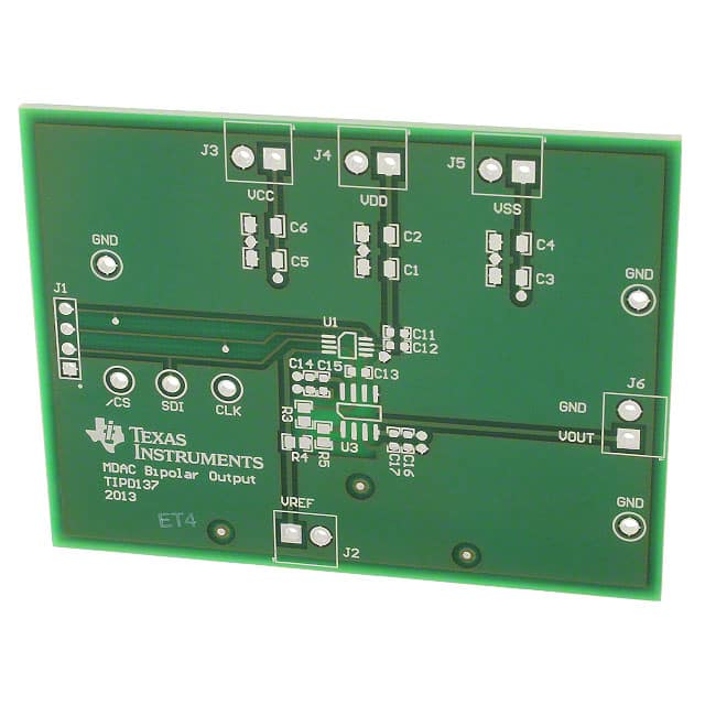 TIPD137 PCB FOR TI-BASED REF DES TIPD137