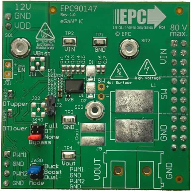 EPC90147 DEV BOARD 1/2BRIDGE EPC23102