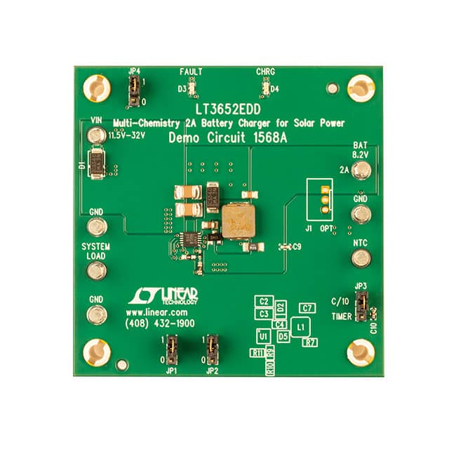 DC1568A BOARD BATTERY CHARGER SOLAR PWR