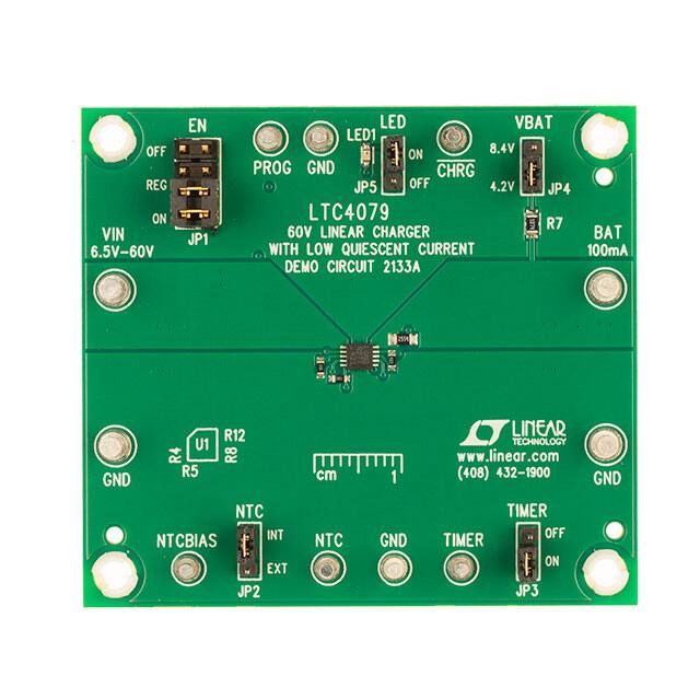 DC2133A LTC4079 DEMO BOARD 2.7V-60VIN, 2