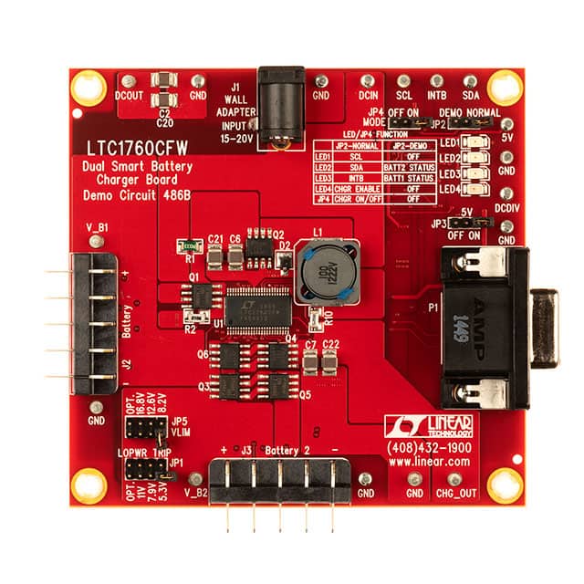 DC486B BOARD DEMO FOR LTC1760CFW