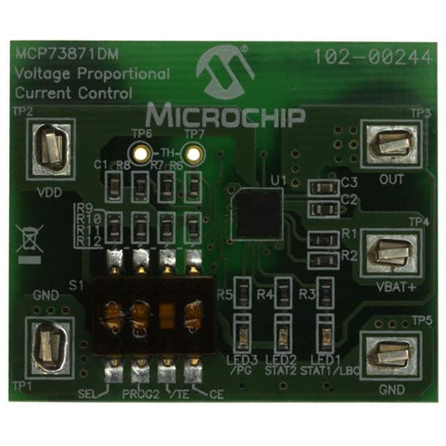 MCP73871DM-VPCC DEMO BOARD FOR MCP73871