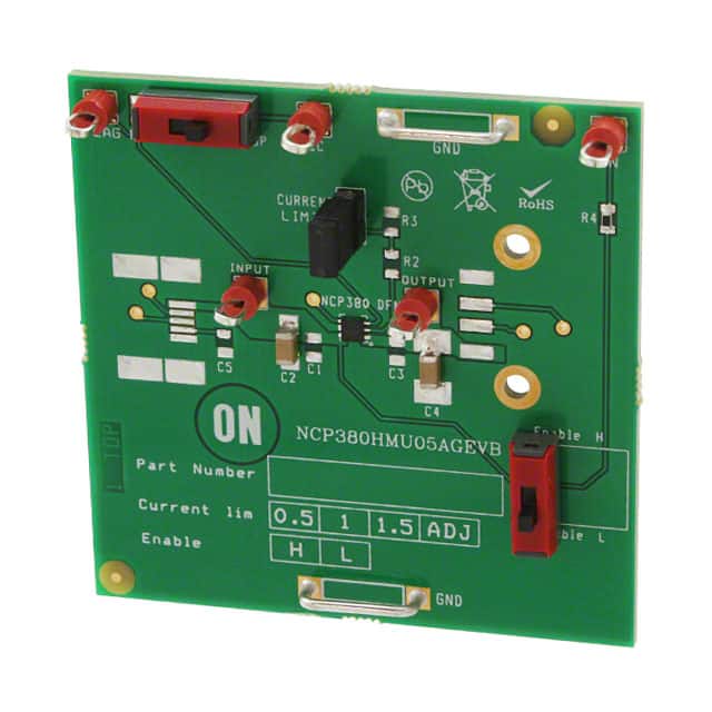 NCP380HMU05AGEVB BOARD EVAL NCP380HMU05 LOAD SW