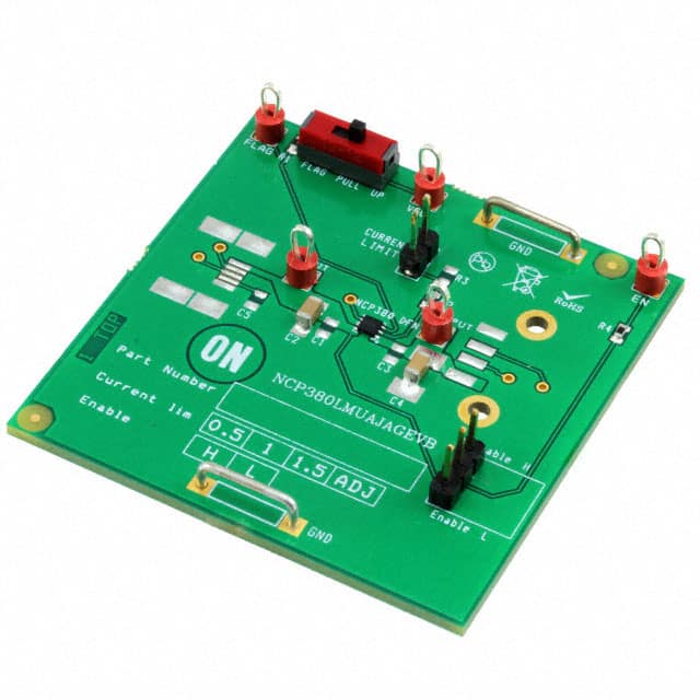 NCP380LMUAJAGEVB BOARD EVAL NCP380LMUAJ LOAD SW