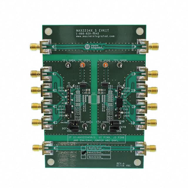 MAX2234XSEVKIT# EVAL MAX2234 DGTL ISO 3.75KV