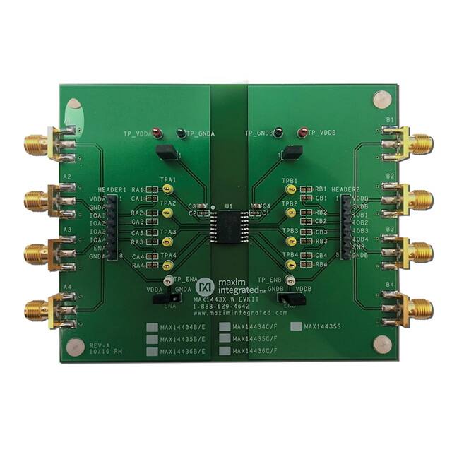 MAX14435FWEVKIT# EVAL KIT MAX14435 DGTL ISO 5KV