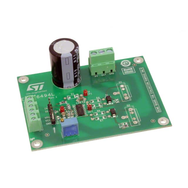 EVAL6494L DEMONSTRATION BOARD FOR L6494L G