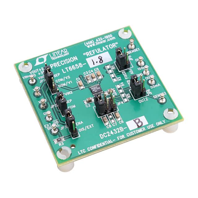 DC2432B-B LT6658-1.8 DEMOBOARD LOW NOISE,