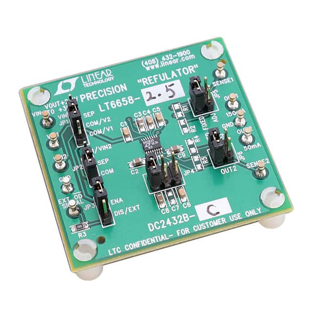 DC2432B-C LT6658-2.5 DEMOBOARD LOW NOISE,