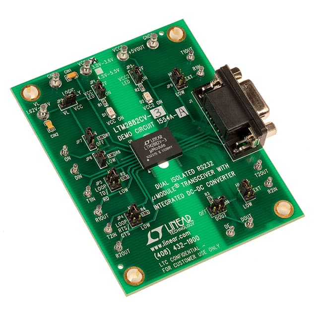 DC1554A-A EVALUATION KIT TRXR LTM2882-3