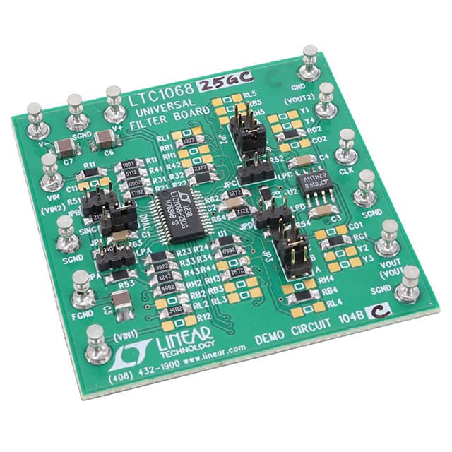 DC104B-C DEMO BOARD LTC1068-25CG