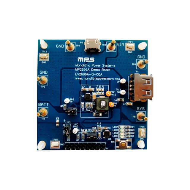 EV2696A-Q-00A EVALUATION BOARD MP2696A W/MCU
