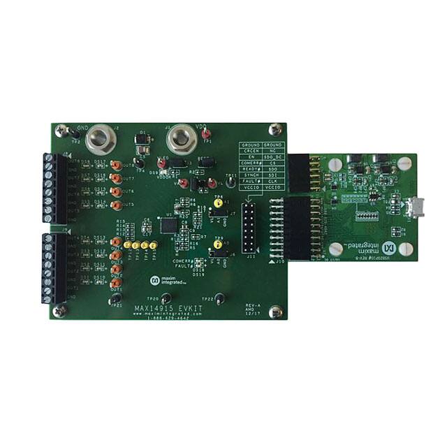 MAX14915EVKIT# EVAL MAX14915 OCTAL HIGH SIDE SW