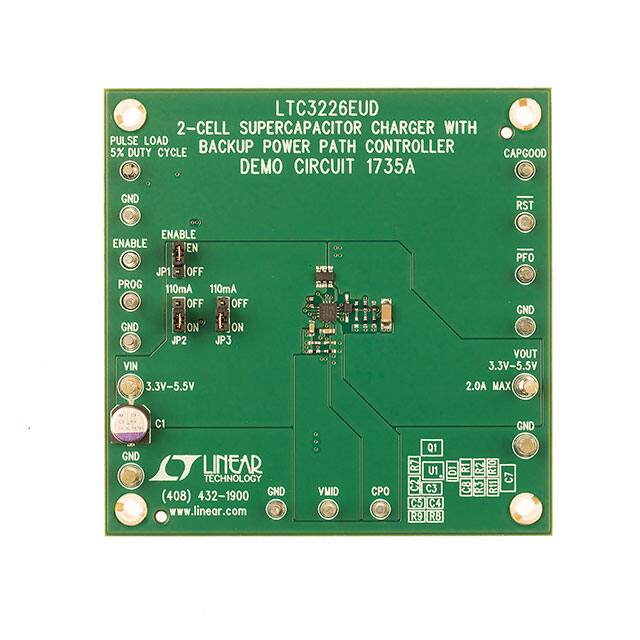 DC1735A BOARD DEMO FOR LTC3226EUD