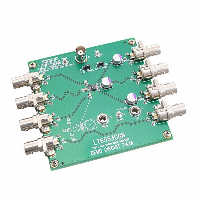 DC743A LT6553CGN - TRIPLE HIGH SPEED VI