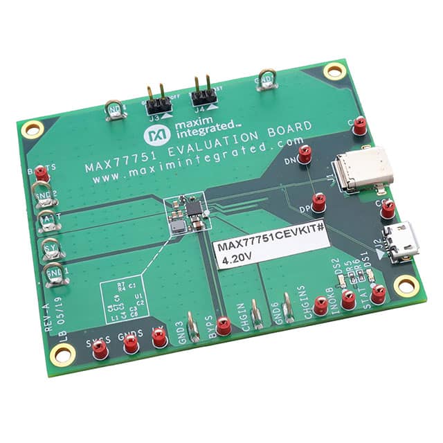 MAX77751CEVKIT# MAX77751C EVALUATION KIT FOR 4.2