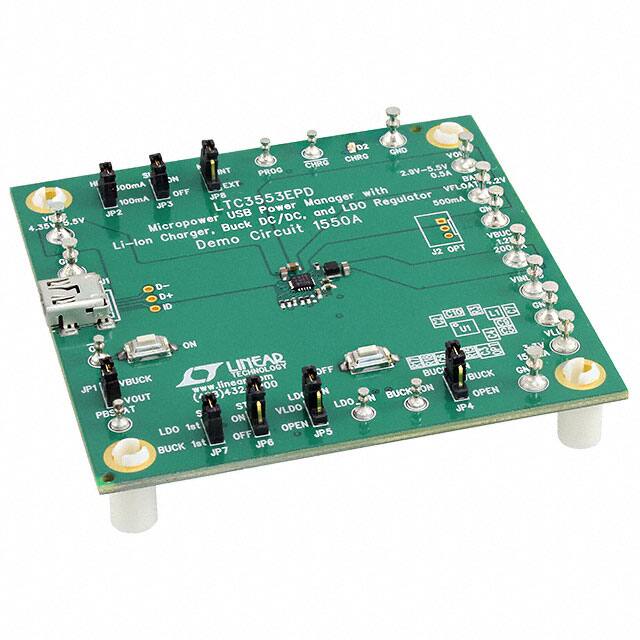 DC1550A EVAL BOARD FOR LTC3553