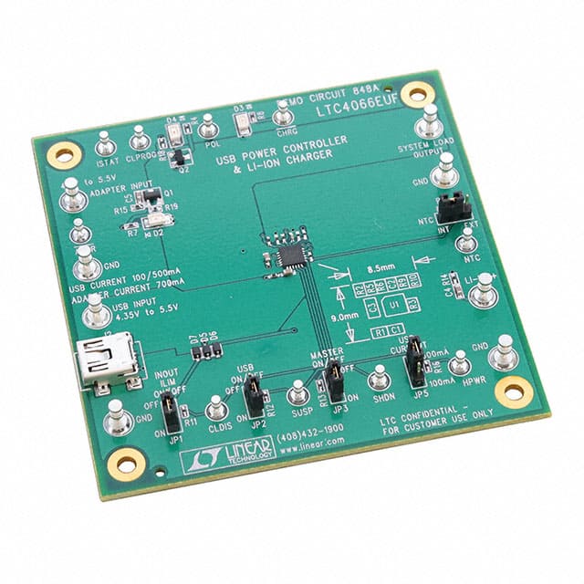 DC848A BOARD DEMO FOR LTC4066EUF