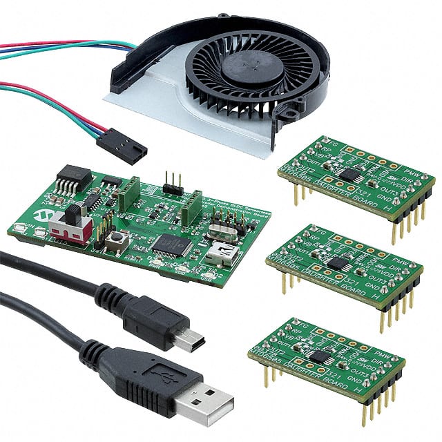 ADM00345 BOARD DEMO 3PH BLDC CTLR MTD6505