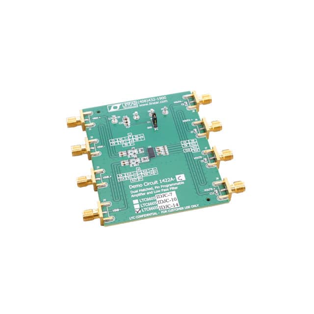 DC1422A-C LTC6605-14 - DUAL MATCHED 14 MHZ