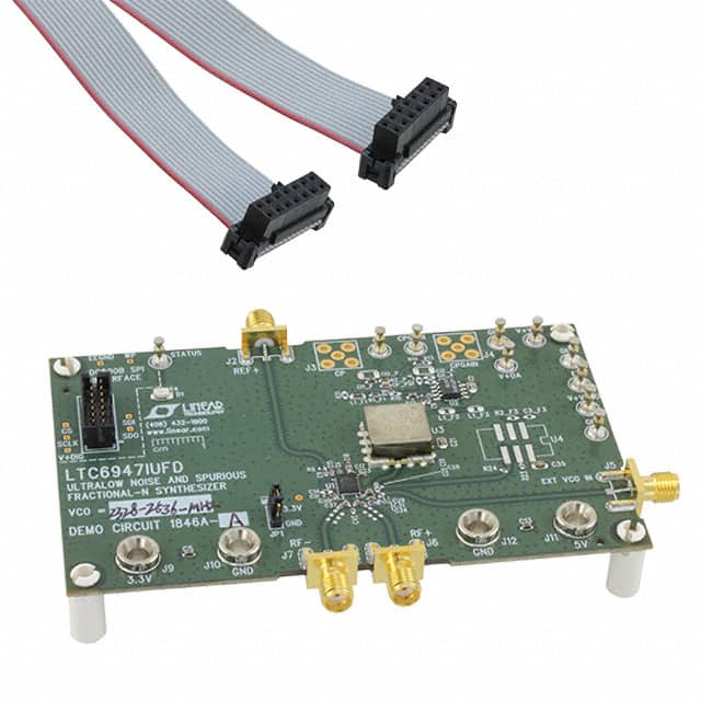 DC1846A-A DEMO BOARD MS LTC6947 SYNTHESIZR