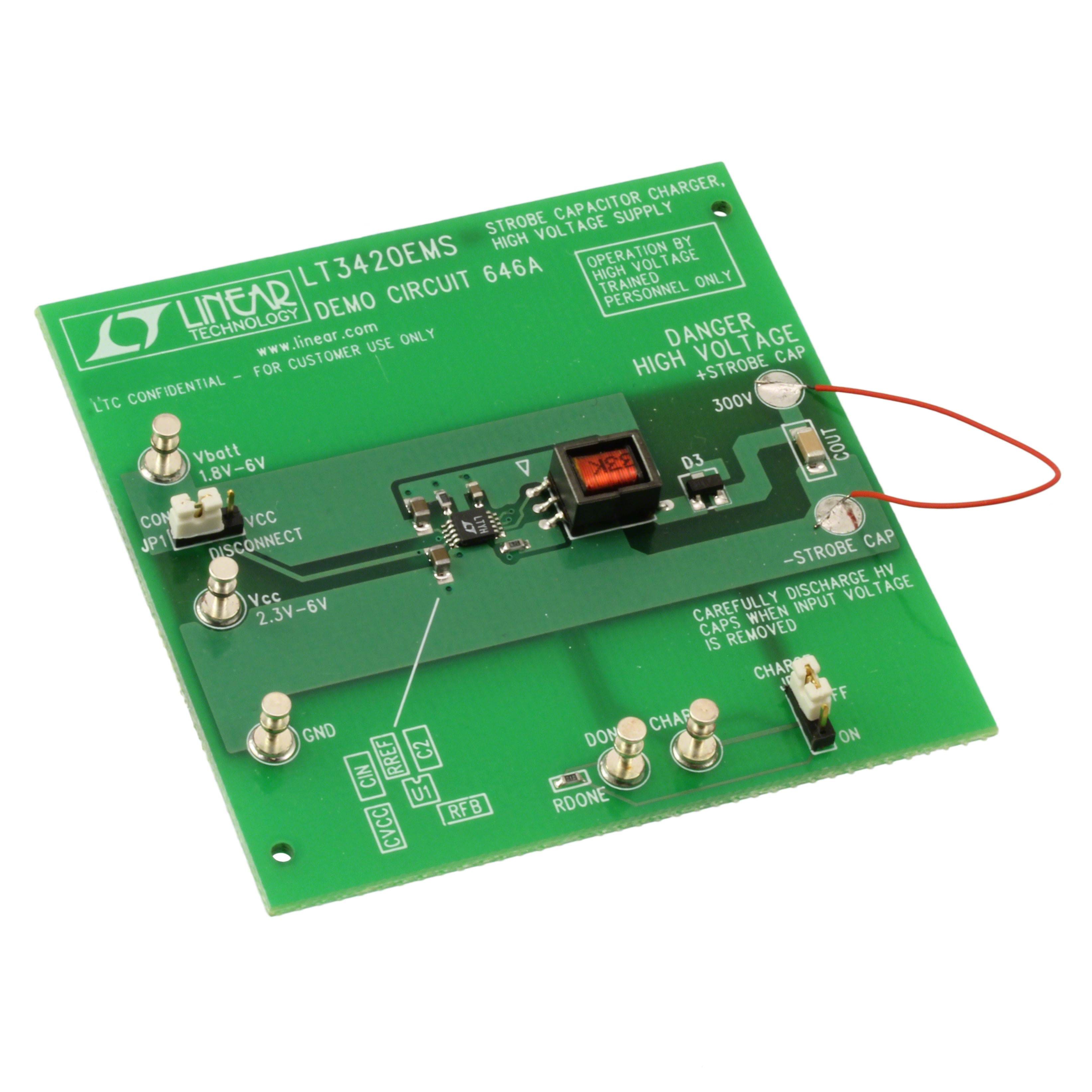 DC646A BOARD EVAL FOR LT3420EMS