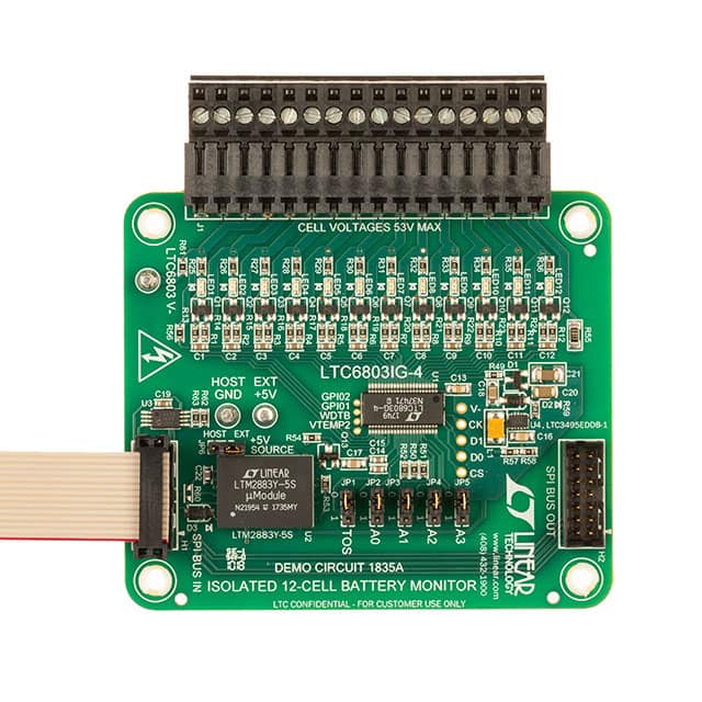 DC1835A BD DEMO LTC6803-4 REQ. DC590B
