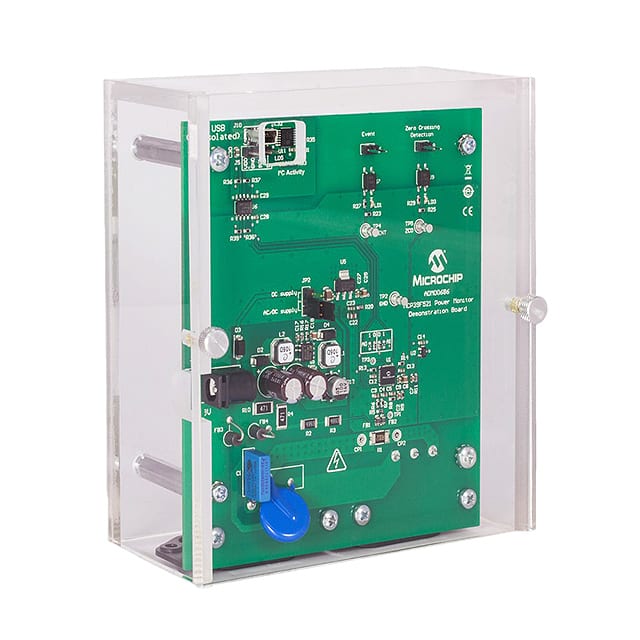 ADM00686 DEMO BOARD MCP39F521 PWR MONITOR