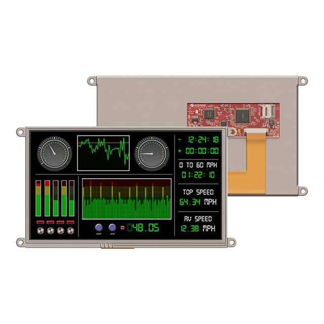 ULCD-90DT-AR 9.0" MICRO LCD PACK FOR ARDUINO