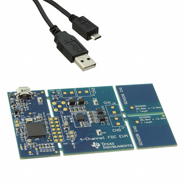 FDC2114EVM EVAL MOD TWO CAP SENSORS