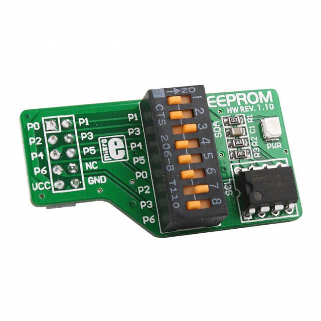 MIKROE-88 BOARD EEPROM W/24C08WP