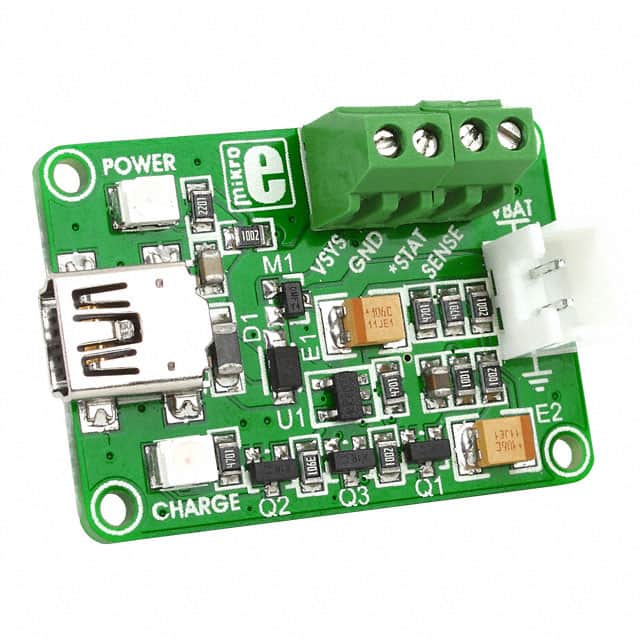 MIKROE-1198 BOARD SMART USB LI-PO CHARGER