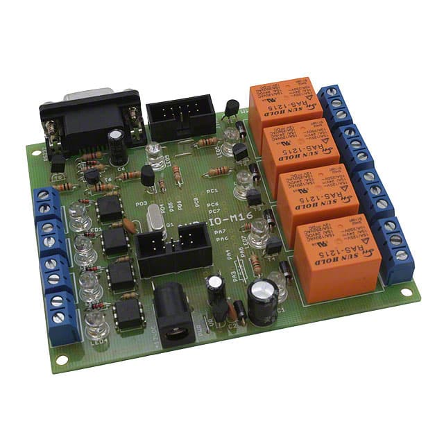 AVR-IO-M16 ATMEL AVR MAINS RELAY CNTRL BRD