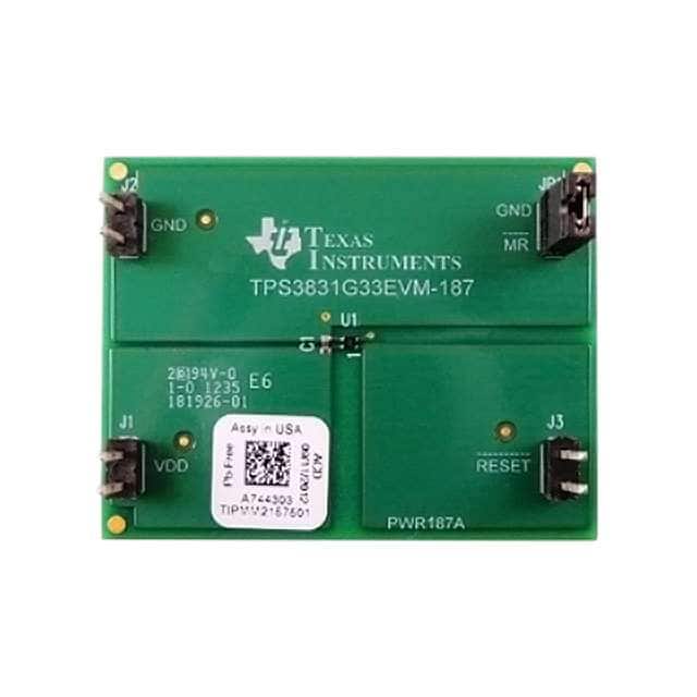 TPS3831G33EVM-187 MODULE EVAL FOR TPS3831G33-187