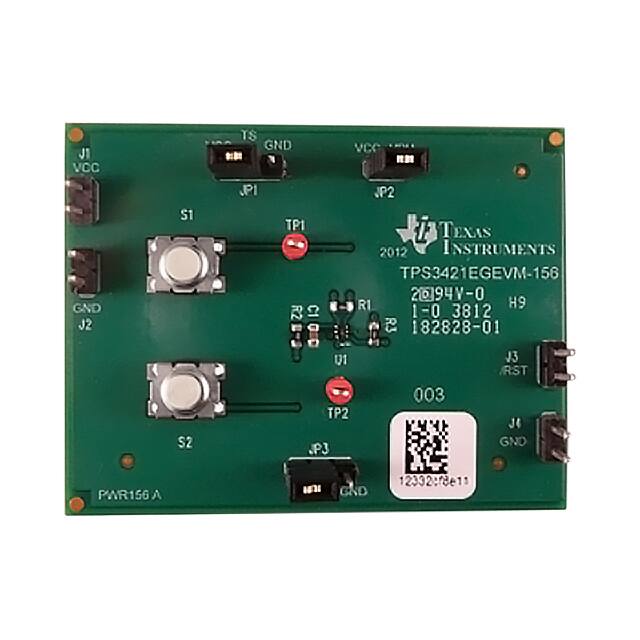 TPS3421EGEVM-156 EVALUATION BOARD FOR TPS3421