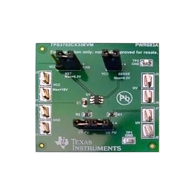 TPS3702CX33EVM-683 EVAL BOARD FOR TPS3702
