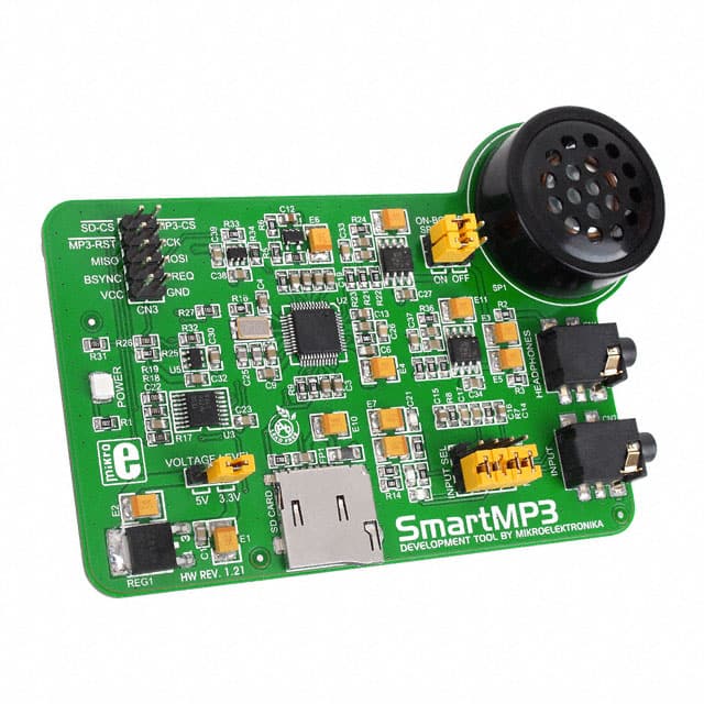 MIKROE-200 BOARD SMARTMP3 ADD-ON