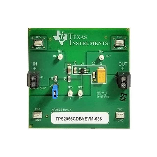 TPS2065CDBVEVM-636 EVAL MODULE FOR TPS2065CDBV-636