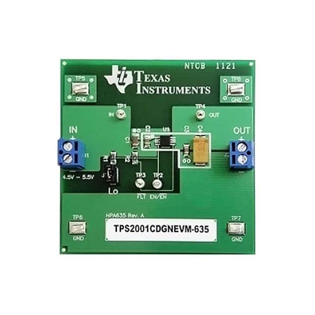 TPS2001CDGNEVM-635 EVAL MODULE FOR TPS2001CDGN-635