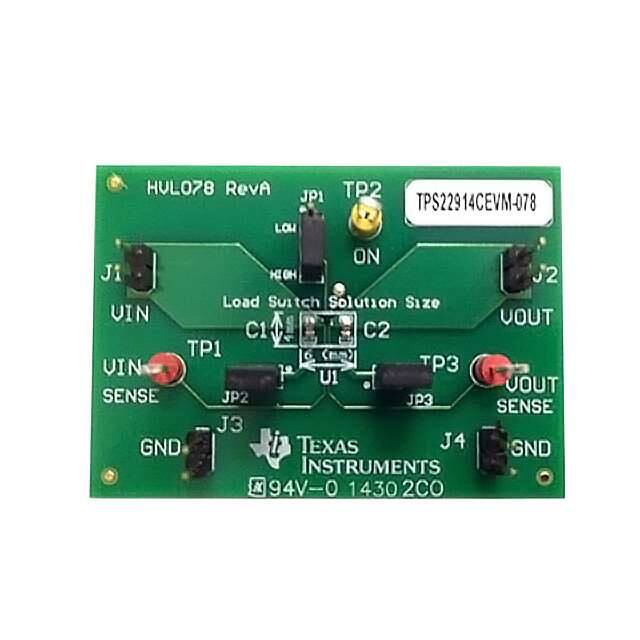 TPS22914CEVM-078 EVAL MODULE FOR TPS22914C