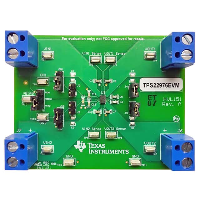TPS22976EVM EVALUATION MODULE
