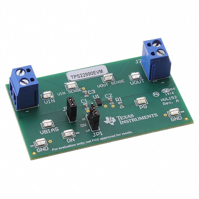 TPS22990EVM EVALUATION MODULE