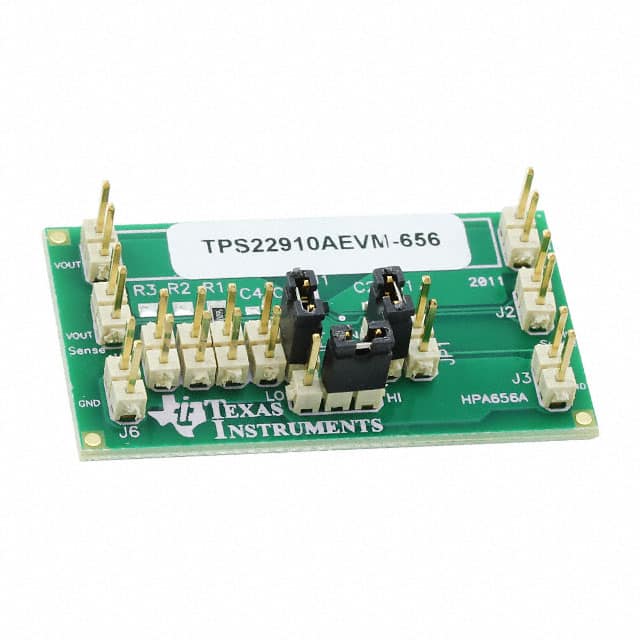 TPS22910AEVM-656 EVAL MODULE FOR TPS22910A-656