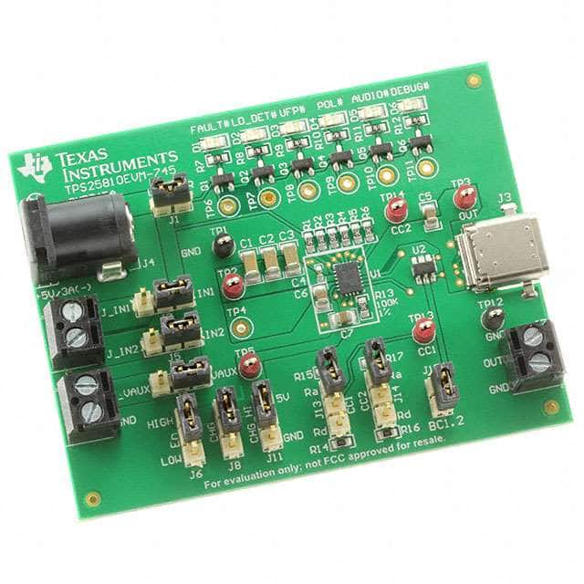 TPS25810EVM-745 EVALUATION MODULE TPS25810