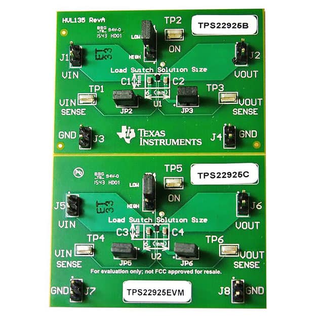 TPS22925EVM EVALUATION MODULE